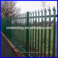 Beautiful Coloured Palisade Steel Fence for decorations of buildings